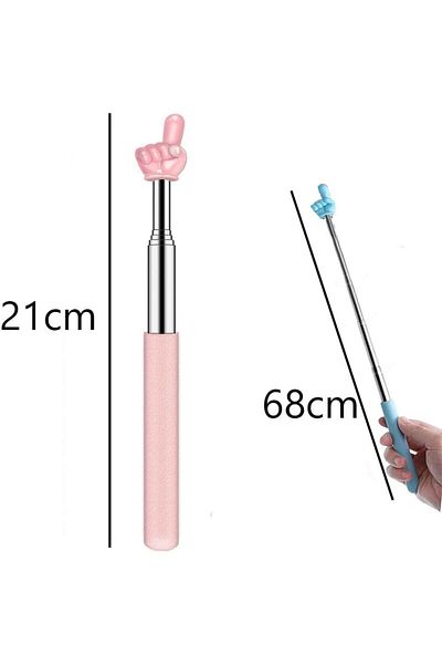 erorex 4 Pieces Telescoping Pointer Telescopic Teachers Pointer Mini Collapsible Classroom Hand Pointers