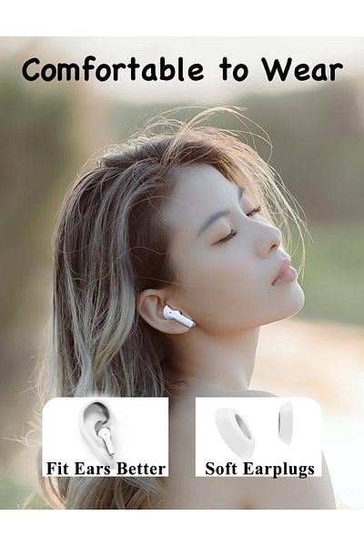 erorex Bluetooth Earphones With Led Digital Display Earbuds Noise Cancellation And Stereo Sound Bluetooth