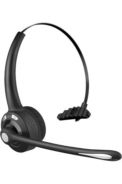 erorex Lightweight Stereo Headphones Sport Clip Design With Double Retractable Cord Stereo Plug Clip Ear