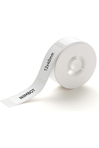 erorex Label Maker Tape For D11 D110 D101 Label Maker 12 X 40 Mm 0.47 Inch X 1.57 Inch 160 Tapes Roll