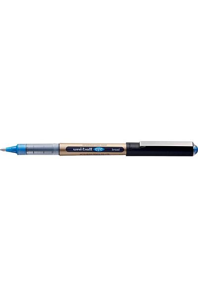 erorex Eye Broad Ub 150 10 Rollerball Pen 1Mm Nib Blue Ink Box Of 12