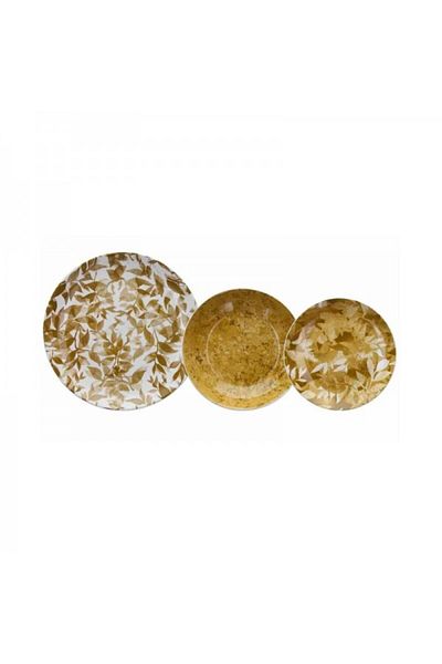 Tognana Tableware set for serving, Porcelain Oro, 18 pieces