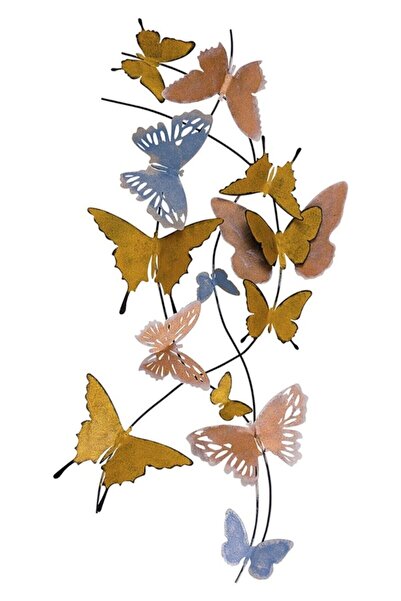 Paşabahçe Metal Kelebek Duvar Süsü 105x50cm