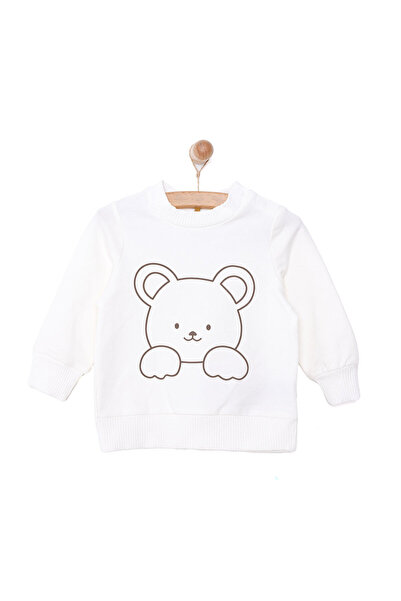 ebebek Hello Baby HelloBaby Yenidoğan Kız Kedi Sweatshirt Unisex