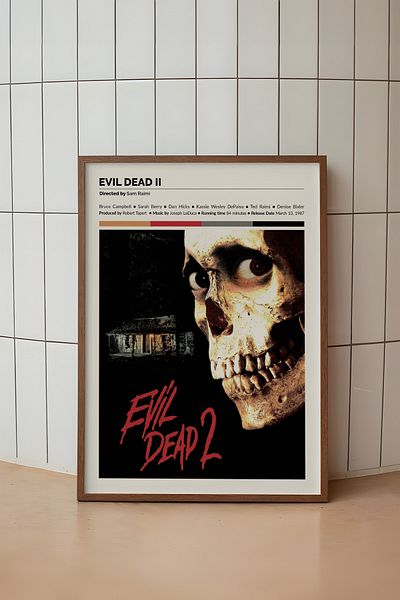 House Gorgeous Poster fără încadrare cu design de film Evil Dead 2