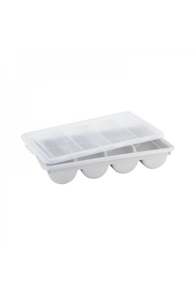 MORINI Cutlery holder with 4 compartments and lid, 52x28 cm