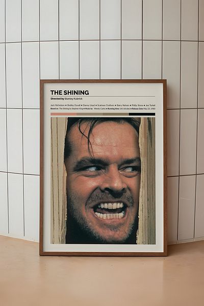 House Gorgeous The Shining Movie Design Unframed Poster