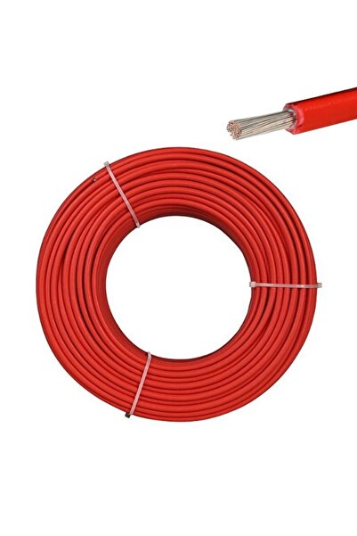 MAtech 6mm Solar Kablo 1 Metre (KIRMIZI)