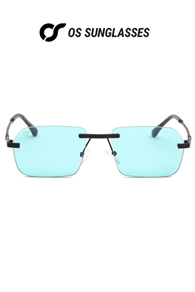 OS Sunglasses Γυαλιά Ηλίου Μαϊάμι, Προστασία UV 400, Τιρκουάζ Χρώμα Φακών, Γι...