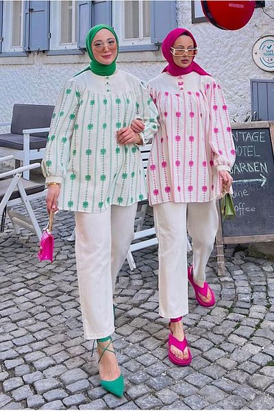 Moda Rosa Benetton 24y3081 - Arduç Linen Set