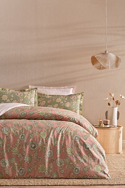 Puffy Ramos Double Duvet Cover Set Brick Color