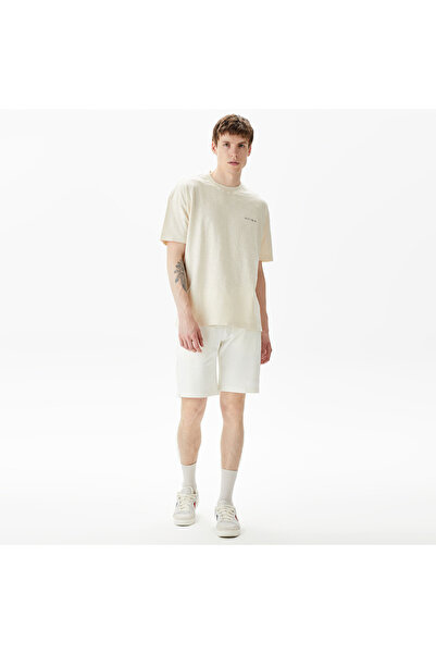United 4 UNITED4 Erkek Beyaz Şort
