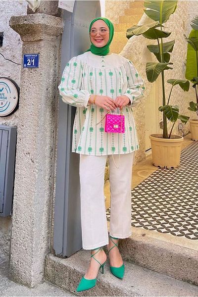Moda Rosa Benetton 24y3081 - Arduç Linen Set
