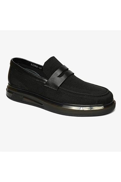 Greyder 62598 Black Comfortable Air Sole Casual Men's Shoes