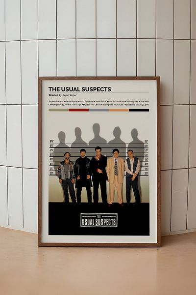 House Gorgeous Poster fără rame cu design de film The Usual Suspects