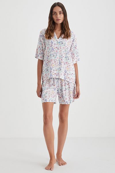 Catherine's Floral print shorts set