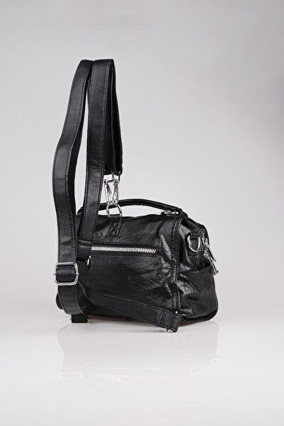 KRISTE BELL Kristebell Women's Washed Leather Small Size Backpack and Crossbody Bag