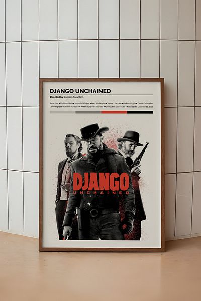 House Gorgeous Poster fără rame cu design de film Django Unchained