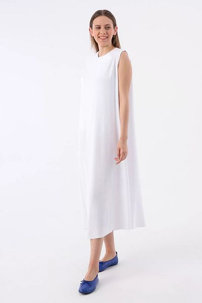 Moda Rosa 24Y5202 - WHITE - LONG DRESS LINING
