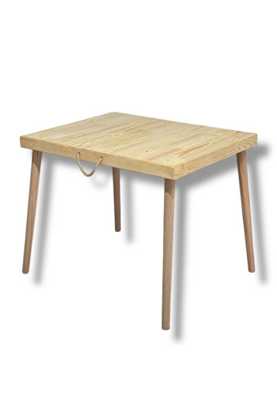 LİVİNGSTORE Industrial Living - Ham Kamp Masası - Piknik Masası - Orta Sehpa ...