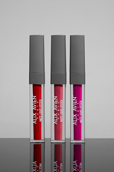 Alix Avien Uzun Süre Kalıcı Kadifemsi Kuruma Yapmayan Mat Likit Ruj - Matte Liquid Lipstick 501 Caramel Nude
