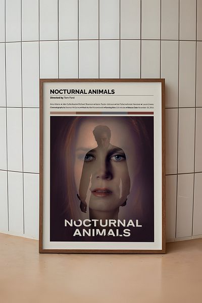 House Gorgeous Poster fără rame cu design de film cu animale nocturne