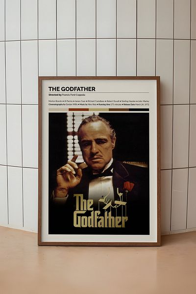 House Gorgeous Poster fără rame cu design de film The Godfather