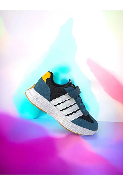 pepino Boy's Rubber Sole, Lightweight and Orthopedic Daily Shoes with Velcro and Laces