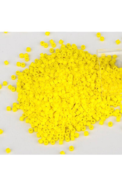 SESİKA HOBİ Mărgele originale Miyuki Delica 11/00 Nr:35 Galben Db721 2 grame