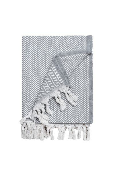 CASA LUSSO غطاء أريكة منقوش بنقشة متعرجة مقاس 130 × 160