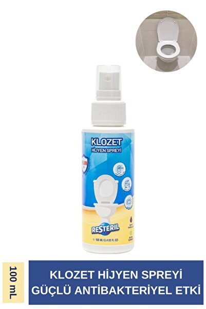 Resteril Klozet Temizleyici Klozet Kapağı Temizleyici Klozet Dezenfektan Spre...
