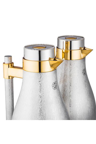 ALSAIF Gold nickel gasket thermos set