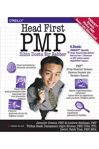 Yakın Plan Yayınları Head First Pmp Türkçe 5.baskı Pmbok7 Uyumlu (PROJE YÖNET...
