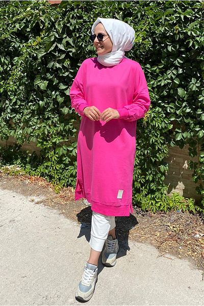Moda Rosa 24k36450 - Fuchsia - Soul Puane Long Sweat