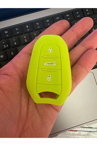 emii auto spare parts Opel Peugeot Citroen Ds Toyota Proace City Fiat Doblo Key Case Apple Green