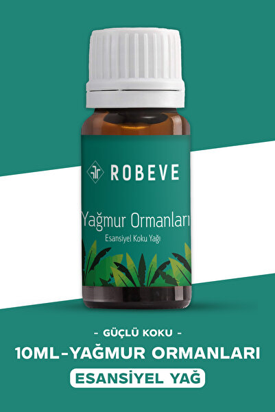 ROBEVE Yağmur Ormanları Uçucu Yağ Esansiyel Yağ Koku Yağı Hava Nemlendirici U...
