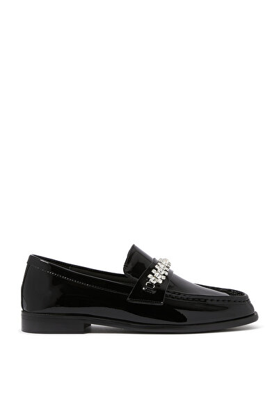 Black Suede Studio Classic Loafer Shoes with Suede Detail