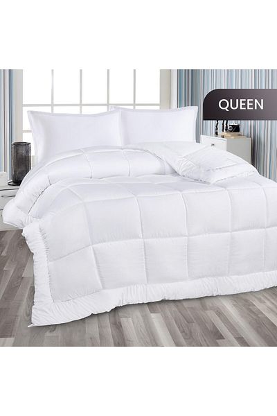 erorex All Season Down Alternative Quilted Queen Comforter Duvet Insert With Corner Tabs Machine Washable