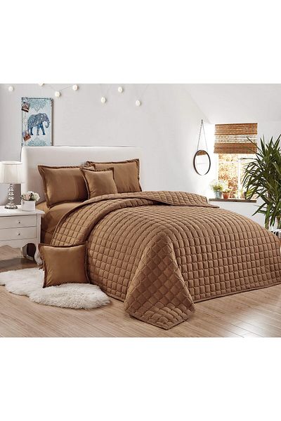erorex Compressed Comforter Set Solid Color 6 Pieces King Size 220