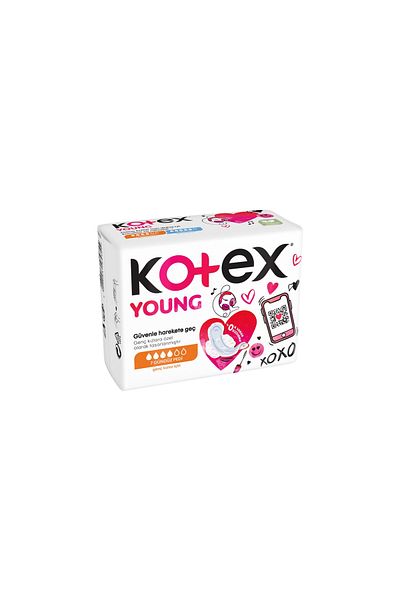 Kotex Day Pad for Young Girls 7 Single Pack