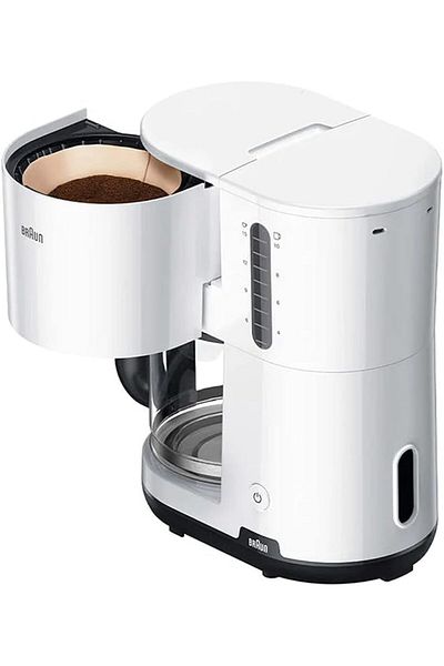 erorex Coffee Maker, 1000W, 10 Cups, Anti Drip System, Opti-Brew System, Double Scale Water Window,