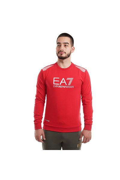 EA7 Emporio Armani Bluza EMPORIO ARMANI EA7 pentru barbati TRAIN 7 LINES M T-TOP CN COFT - 3DPM40PJLIZ01461