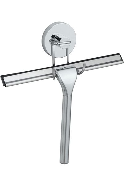 erorex Vacuum Loc Bathroom Squeegee Stainless Steel Multipurpose Wiper For Home Shower Bath Glass Window