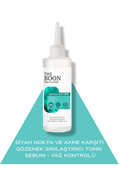 The Boon Body & More Siyah Nokta ve Karşıtı | Gözenek Sıkılaştırıcı | Sebum D...
