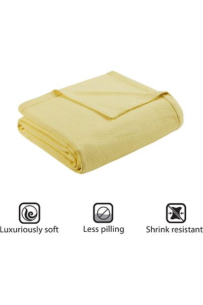 erorex Liquid Cotton Luxury Blanket Premium Soft Cozy 100 Percent Ring Spun Cotton For Bed Couch Or Sofa
