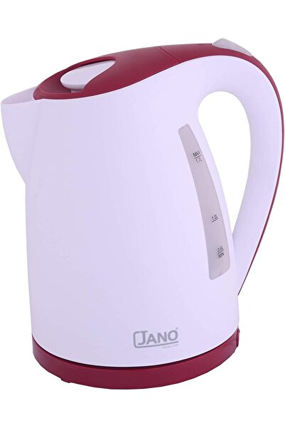 erorex 1.7Liter 2200W Electric Cordless Kettle, White, Red E03206/Wr 2 Years Warranty