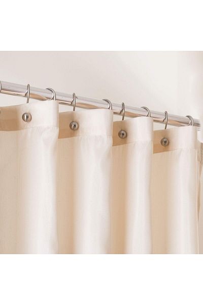 erorex Terra Color Block Shower Curtain Fabric Striped Neutral Bathroom Decor 72 Inch Beige Ivory 72 Inch