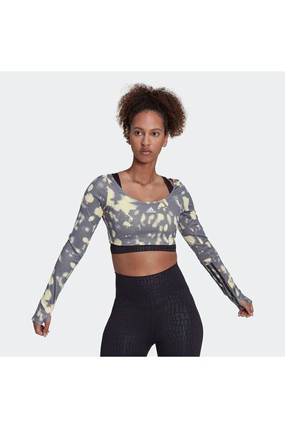 adidas ADIDAS women's sweatshirt W HYGLM CRO AOP - HK2571