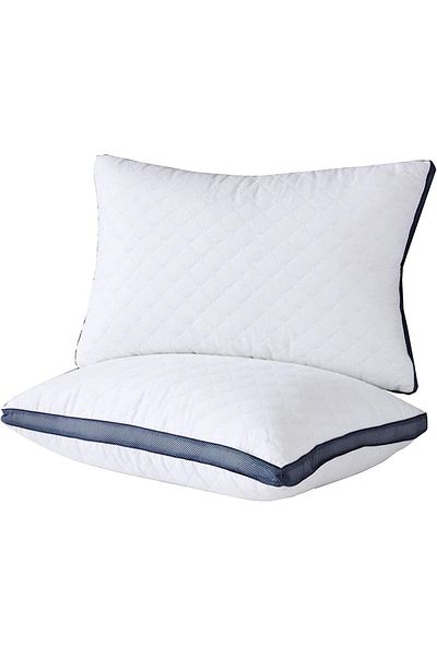 erorex Pillows For Sleeping 2 Pack Luxury Hotel Pillows Queen Size Set Of 2 Bed Pillows For Side And Back