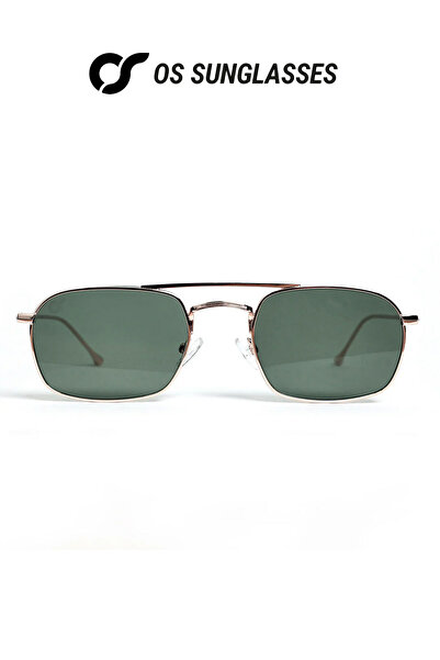 OS Sunglasses Γυαλιά ηλίου Rio πράσινα, προστασία UV 400, χρώμα φακού πράσινο...
